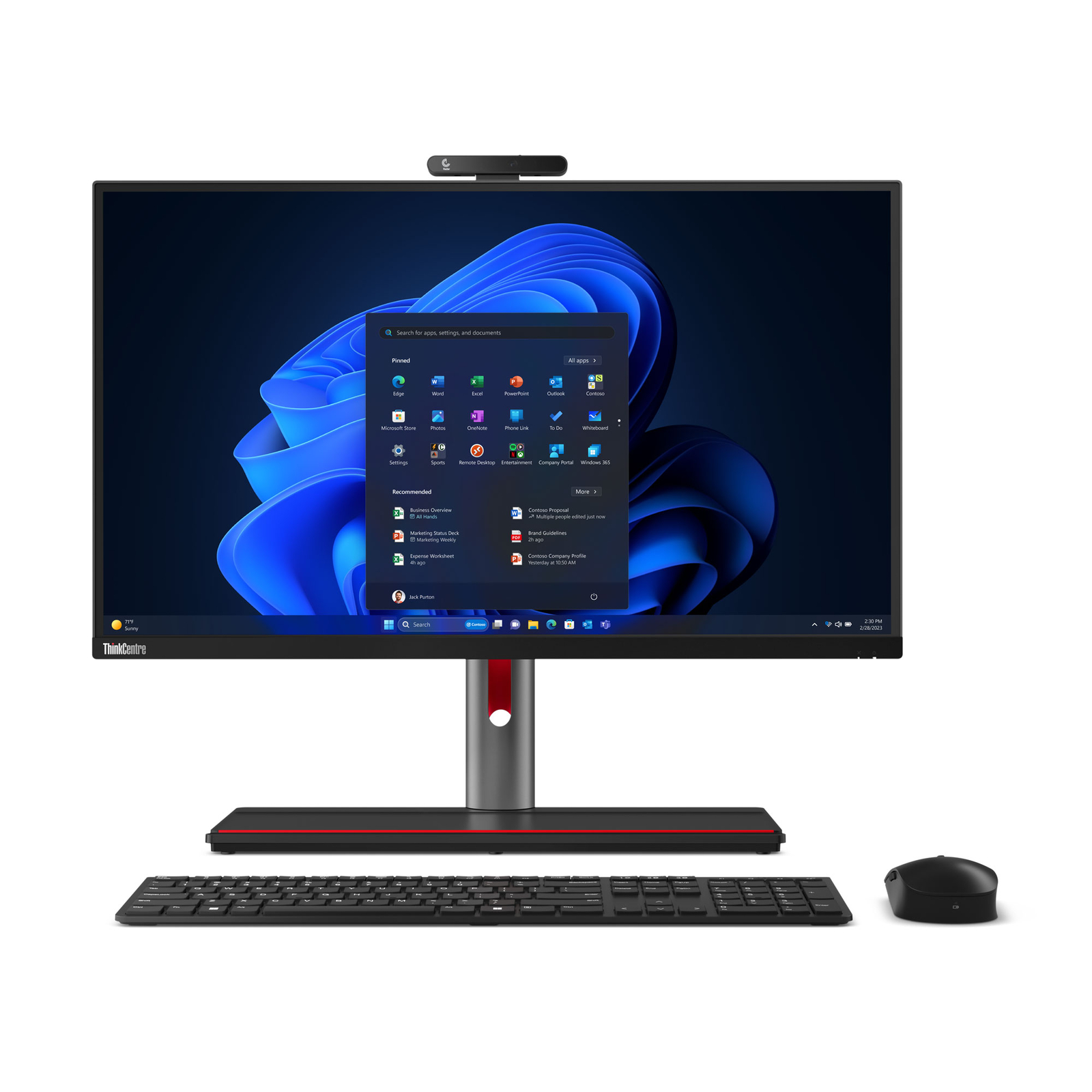 Lenovo ThinkCentre M90a Pro Gen 4 Intel Desktop, 27" IPS LED , i7-13700 vPro®
