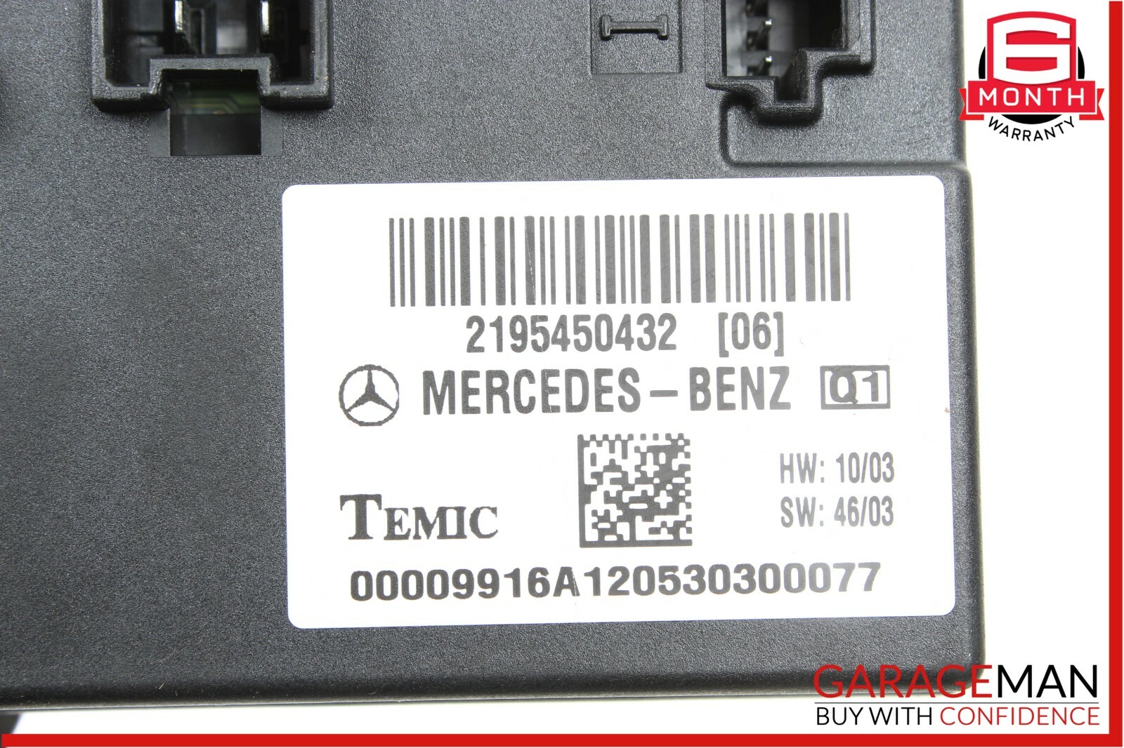 03-11 Mercedes W219 CLS500 Body Control Module Unit BCM BCU OEM | eBay