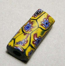 ANTIQUE_AFRICAN TRADE BEAD_GOULIMINE MOROCCO_VENETIAN MILLEFIORI_#061