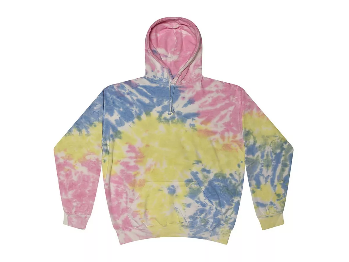 Tie dye outlet hooded sweatshirts