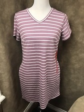 NEW W TAGS 32 DEGREES COOL  STRIPED SHORT SLEEVE DRESS