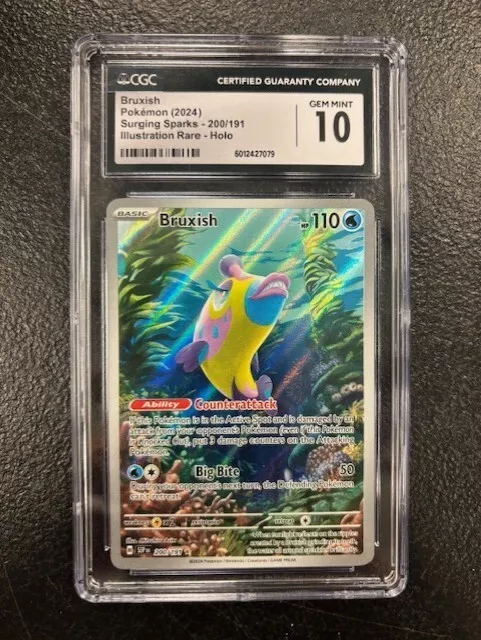 2024 Bruxish Full Art IR 200/191 CGC 10 GTC7079 TCGG