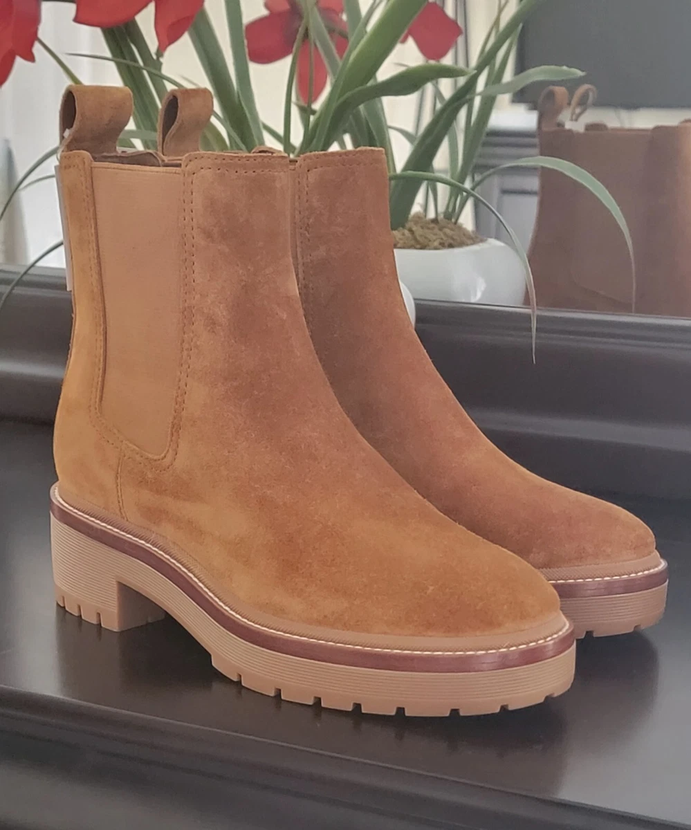 Tory Burch Suede Low (1-1.9 in) Heel Height Boots for Women for