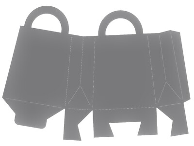 New Sizzix Bigz Plus Die - Gift Bag #662993 Retail $59.99 | eBay