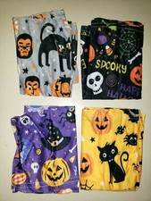 4 NEW NIP HALLOWEEN GAITER MASKS SCARVES BOYS GIRLS kids one size fits most CUTE
