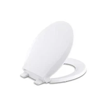 Kohler Cachet Quiet-Close round-front toilet seat antimicrobial agent K-R25782-A