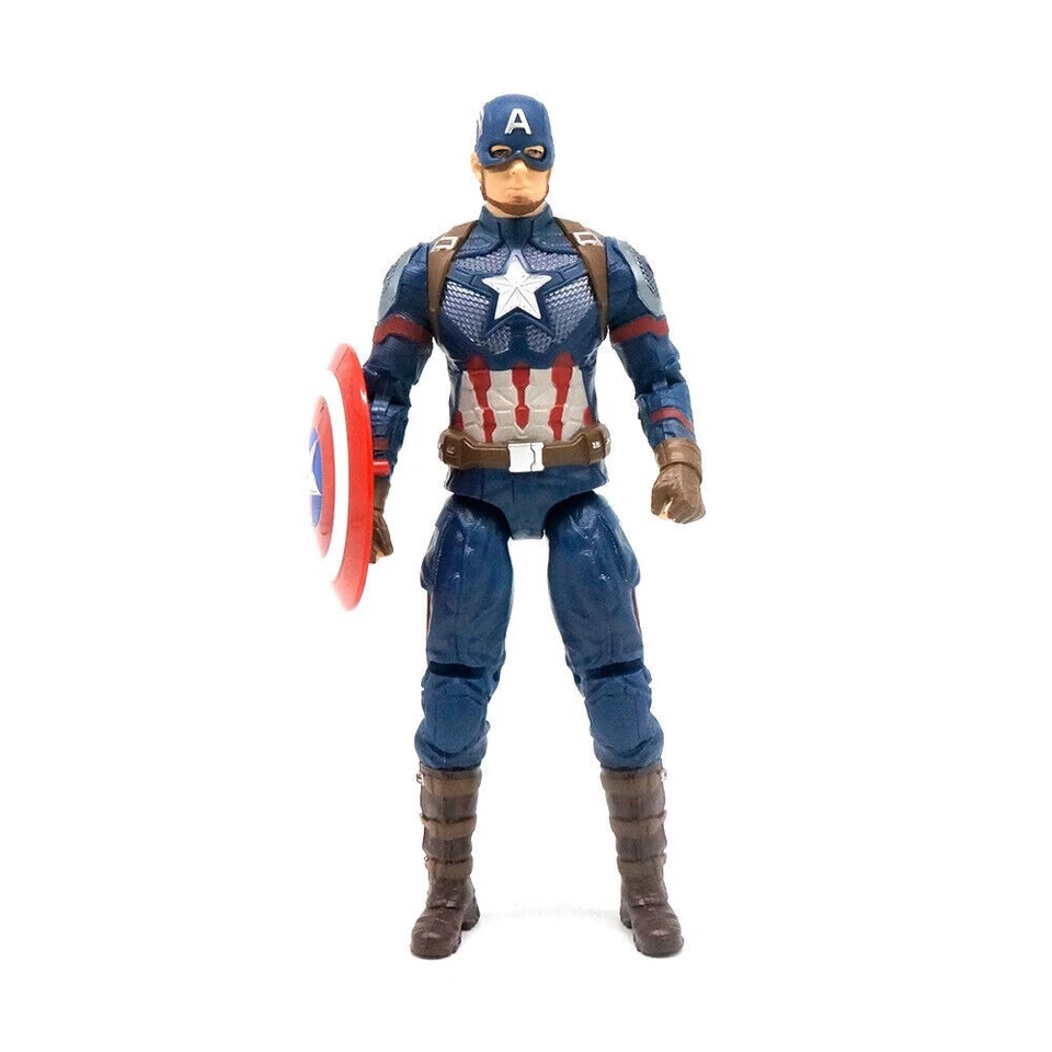 ZD Toys Captain American Man Marvel PVC 7" Action Figure Model Toy Statue Foto 4 de 4