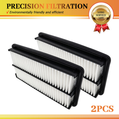 2Pcs Engine Air Filter CA12061 For Honda Odyssey Pilot Ridgeline Acura MDX