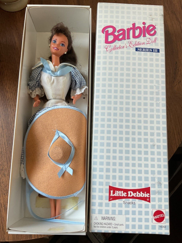 Little Debbie Barbie Doll Series III Collector's Edition Mattel 1997