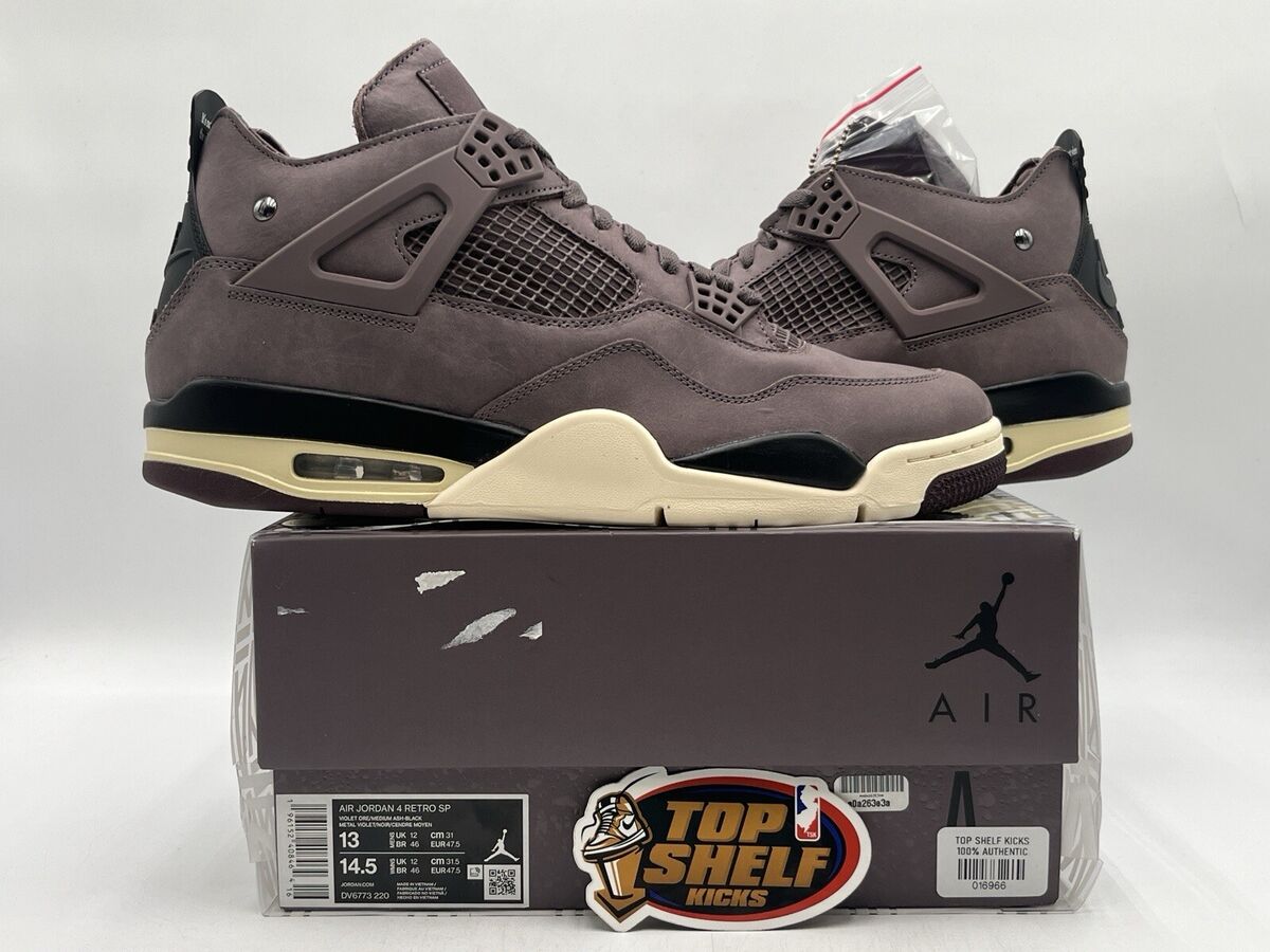 New Air Jordan 4 A Ma Maniere Violet Ore 2022 Size 13 Rare New Air Jordan 4 A Ma Maniere Violet Ore 2022 Size 13 Rare