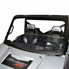 Clearly Tough Polaris Ranger Full Size (50" width) 2015 & 2016 - Half Windshield