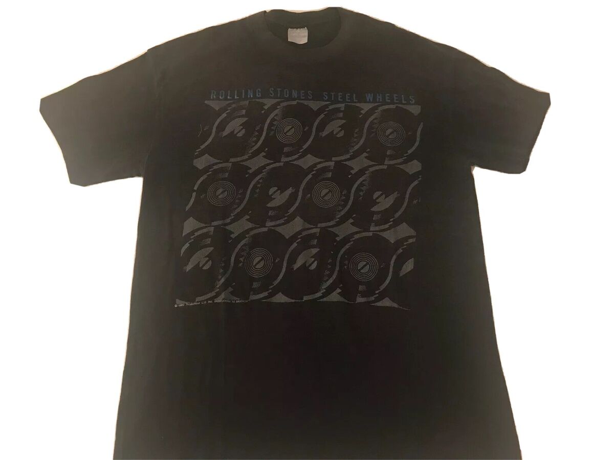 Vintage 80's 1989 The Rolling Stones Steel Wheels Tour Vintage 80's 1989 The Rolling Stones Steel Wheels Tour
