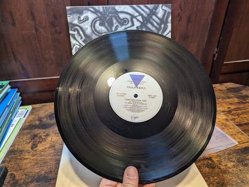 Paula Abdul 1988 Vinyl 12" Single Forever Your Girl promotional Copy - 第 4/5 張圖片