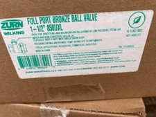 Zurn 112-850UXL 1-1/2" 850XL Full Port Bronze Ball Valve (NEW)