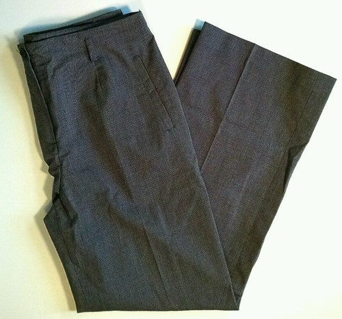 Jones Wear Stretch Womens Black White Check Plaid Trousers Size 8P 2-pocket GUC - Picture 1 of 9