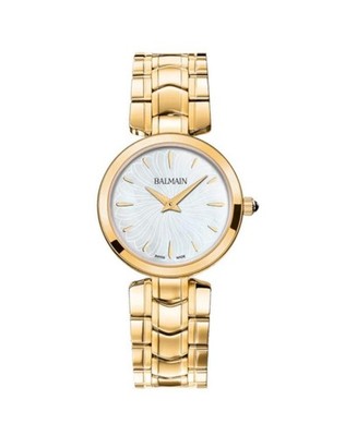 BALMAIN Women Analog Quartz Casual Watch Classic Dress Silver Dial Waterproof Ro