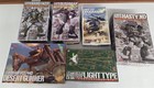 Combat Armors Max (6) Model Kit Lot Soltic Round Facer Bushman Hasty XD ALL MIB — photo 1