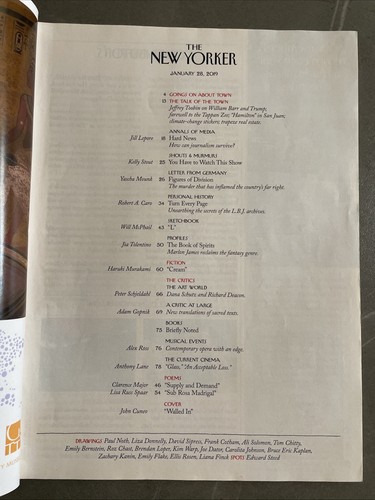 The New Yorker Magazine Donald Trump January 28 2019 MAGA USA Republican Brick - Picture 2 of 3