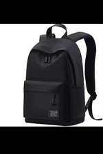 Men's Minimalist Backpack Large Capacity Laptop School Bag Durable Washable