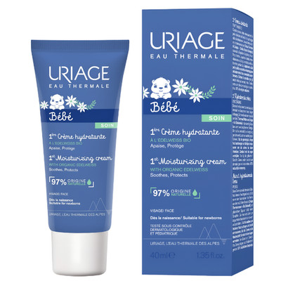 Krem do twarzy na dzień Uriage Bebe dla dzieci 40 ml