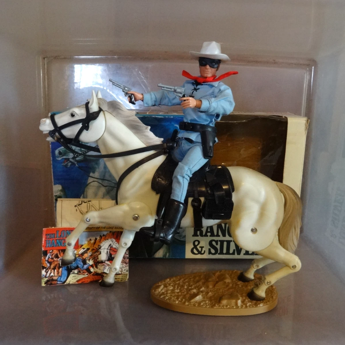 Lone Ranger Figure In Vintage & Antique Cowboy & Western Toys for