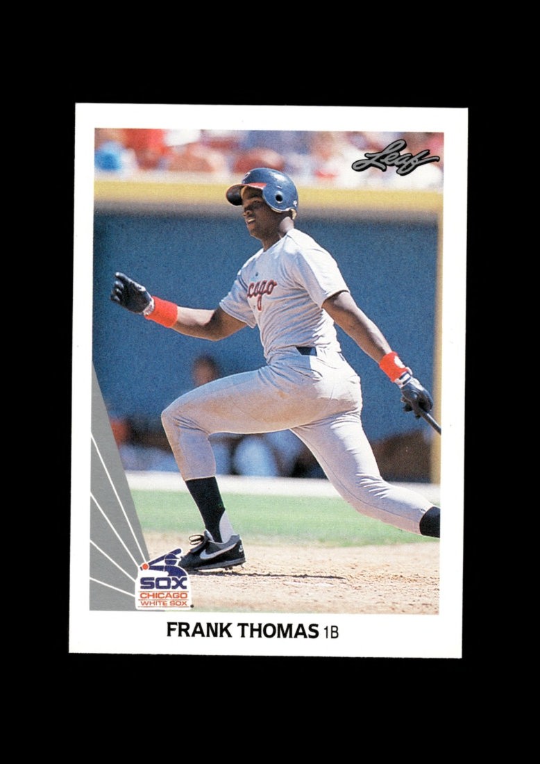 1990 Leaf: #300 Frank Thomas NM-MT OR BETTER