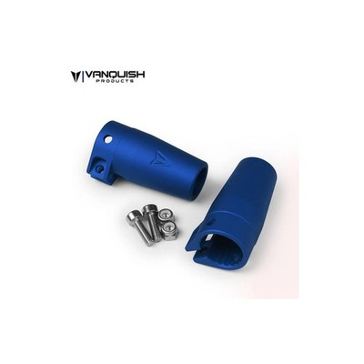 Vanquish Axial Wraith / Yeti Clamping Lockouts Blue Anodized / VPS07675