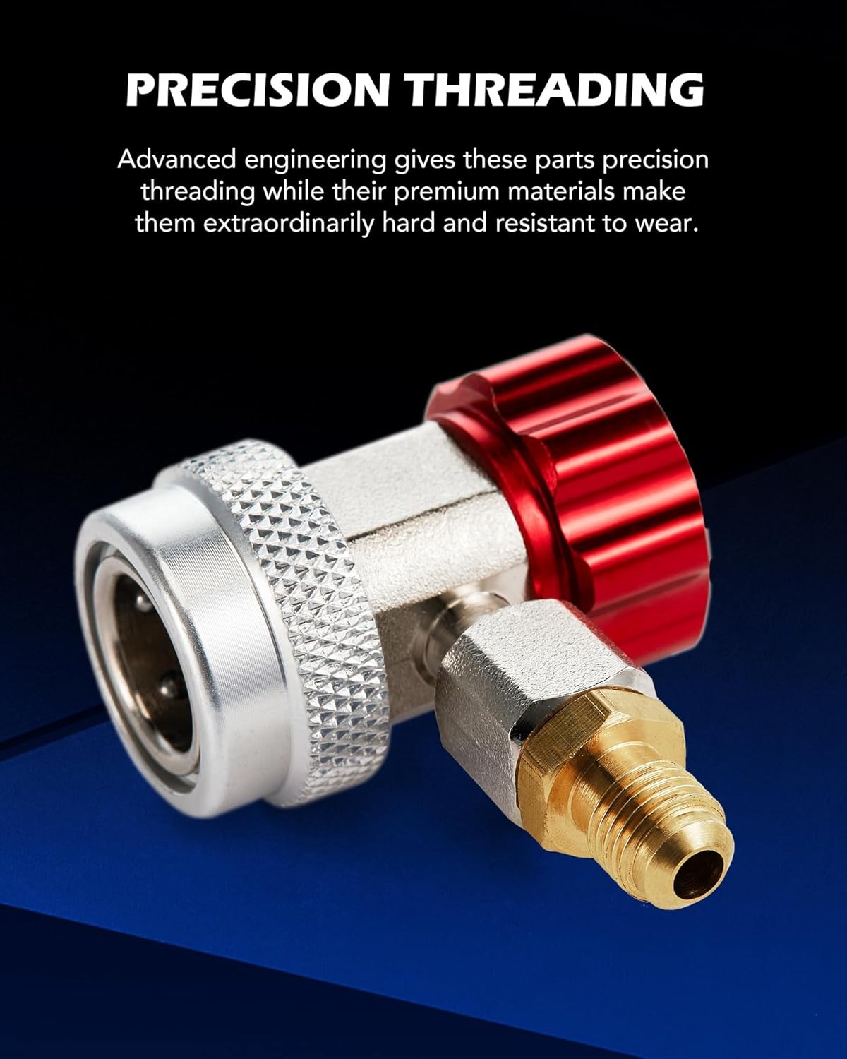 Orion Motor Tech R134a Quick Coupler Adapters, R134a Manifold Gauge Adapters and