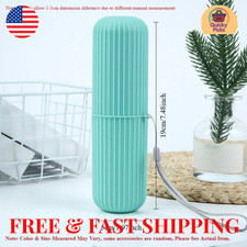 Toothpaste Toothbrush Protect Holder Case Travel Camping Storage Box Portable