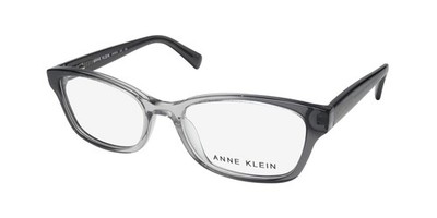 NEW ANNE KLEIN AKO910 GLASSES CAT EYE 037 FULL-RIM GRAY WOMENS PLASTIC 51-17-135