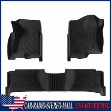 New All Weather Floor Mats For Chevrolet Silverado 1500 1999 2000 2001 2002-2004