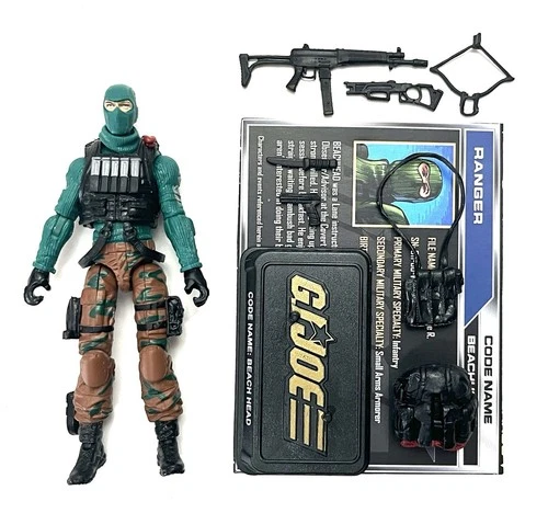 Hasbro G.I.Joe 50th Anniversary Beachhead Loose Complete 3.75" #1