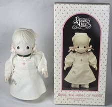 Precious Moments Angie The Angel Of Mercy Nurse 13" Porcelain/Plush Doll Vintage