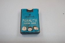 Vintage Miniature Peanuts Playing Cards Snoopy Sunflower COMPLETE Mini Hallmark