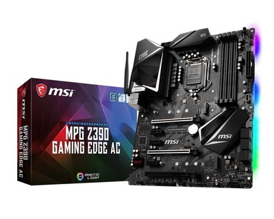 MSI MPG Z390 Gaming Edge AC + ATX Blende | LGA 1151v2/H4 | WiFi-Anschluss
