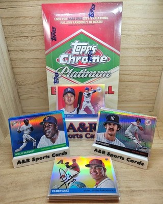 25 Topps Chrome Platinum Anniversary - Parallels - You Pick Complete Your Set
