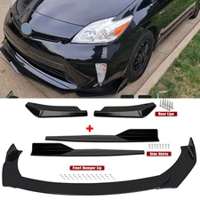 for TOYOTA Camry C Front Bumper Lip Chin Spoiler Body Kit Splitter Side Skirt