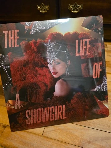 SEALED Taylor Swift Vinyl - Life of a Showgirl Tiny Bubbles in Champagne: Red