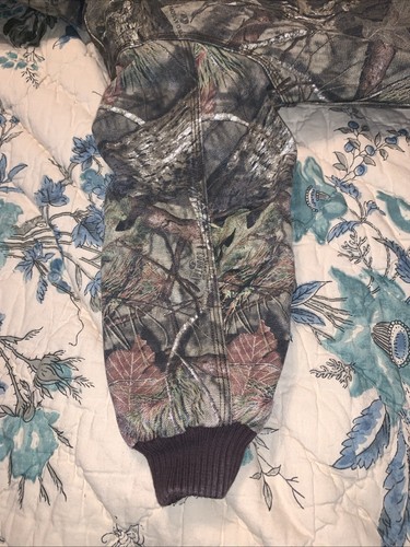 Carhartt Realtree Hooded Camo Jacket Quilt Lining Canvas Youth Kids Size XXS 4-5 - Picture 5 of 9