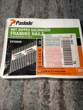 Over 1300 PK Paslode Framing Nails 650385, HDG 30 Degree Round Head 3" x .120