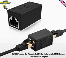 RJ45 Female To Female CAT6 5e Network LAN Ethernet Connector Adapter
