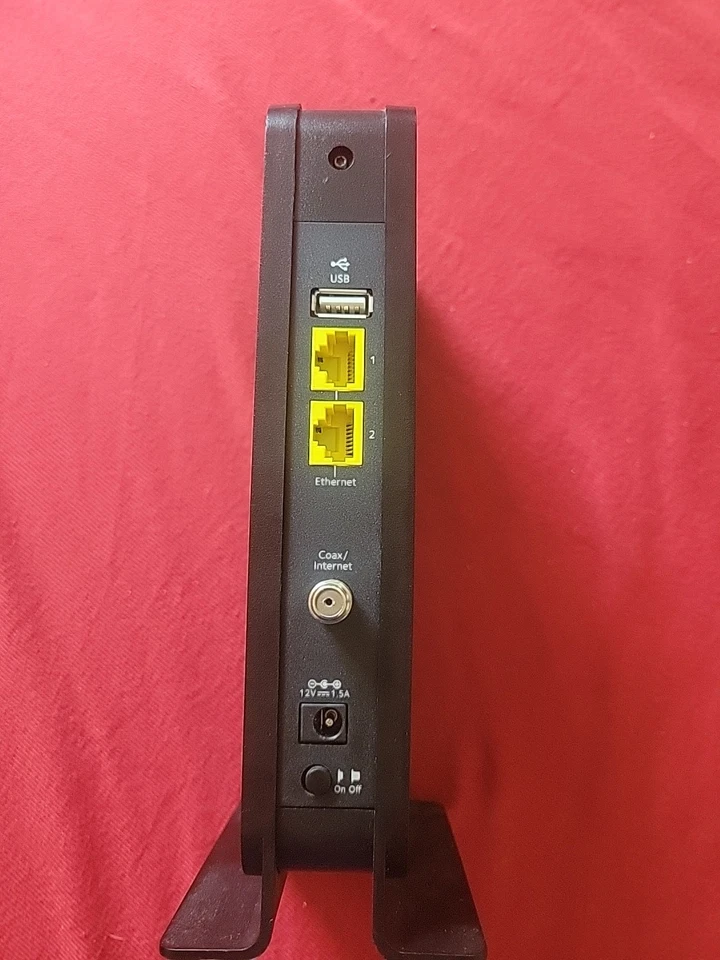 Netgear C3000 N300 WiFi Cable Modem Router DOCSIS 3.0 Works With Xfinity Comcast - Image 2 of 4