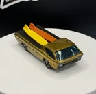 Vintage Hot Wheels Redline Deora Gold HK Base - Excellent Condition Repro Boards