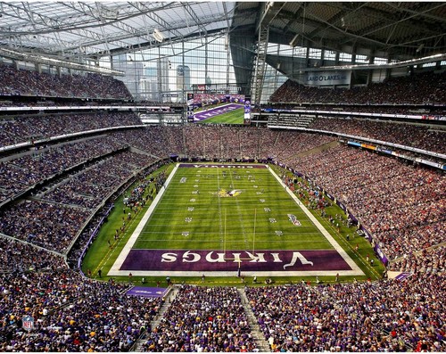 Minnesota Vikings Unsigned U.S. Bank Stadium 11" x 14" Photo - Fanatics