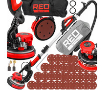 Giraffenschleifer 2000W LED 360° Teleskop 150-180cm Trockenbau Wandschleifer