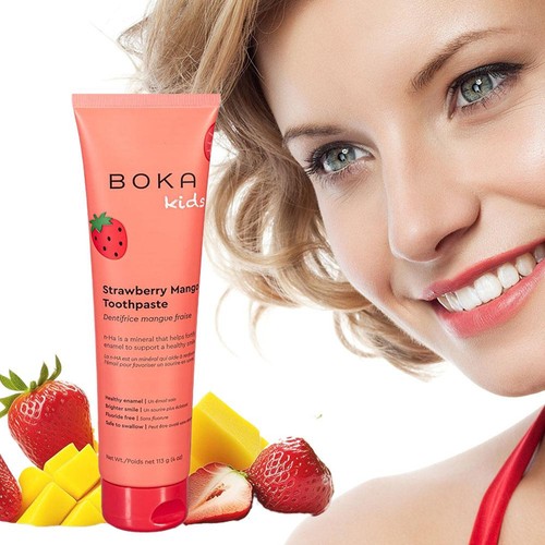 Boka Dentifricio Senza Fluoro - Nano Idrossiapatite, Rimineralizzante, Sensibile - - Foto 4 di 8