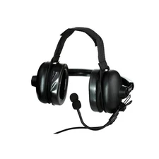 Kenwood KHS-10D-BH Double Muff Behind-the-Head Headset for TK/NX Radios