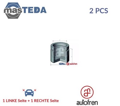 D025487 BREMSSATTELKOLBEN BREMSSATTEL KOLBEN PAAR AUTOFREN SEINSA 2PCS FÜR VW