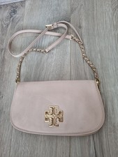 Tory Burch Crossbody Clutch - Blush Pink Leather