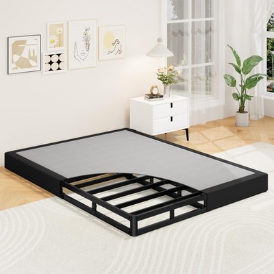Full Size Box Spring, 5 Inch Low Profile Full Box Spring Only Bed Base, Heavy...